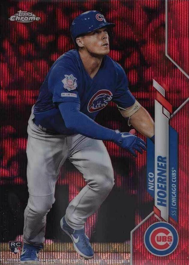 2020 Topps Chrome Nico Hoerner #161 Baseball Card