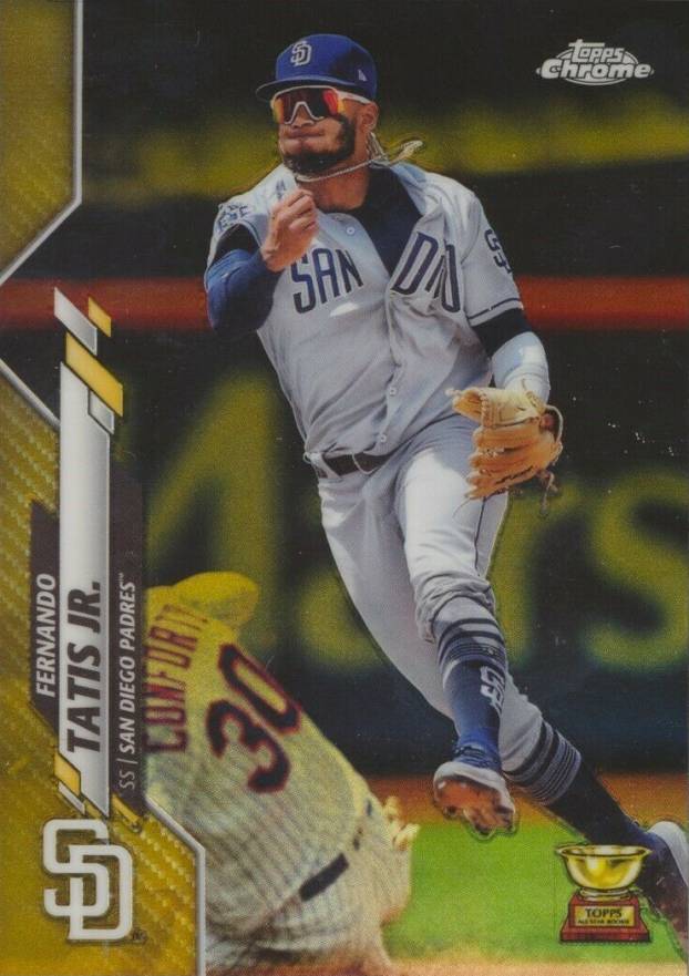 2020 Topps Chrome Fernando Tatis Jr. #84 Baseball Card