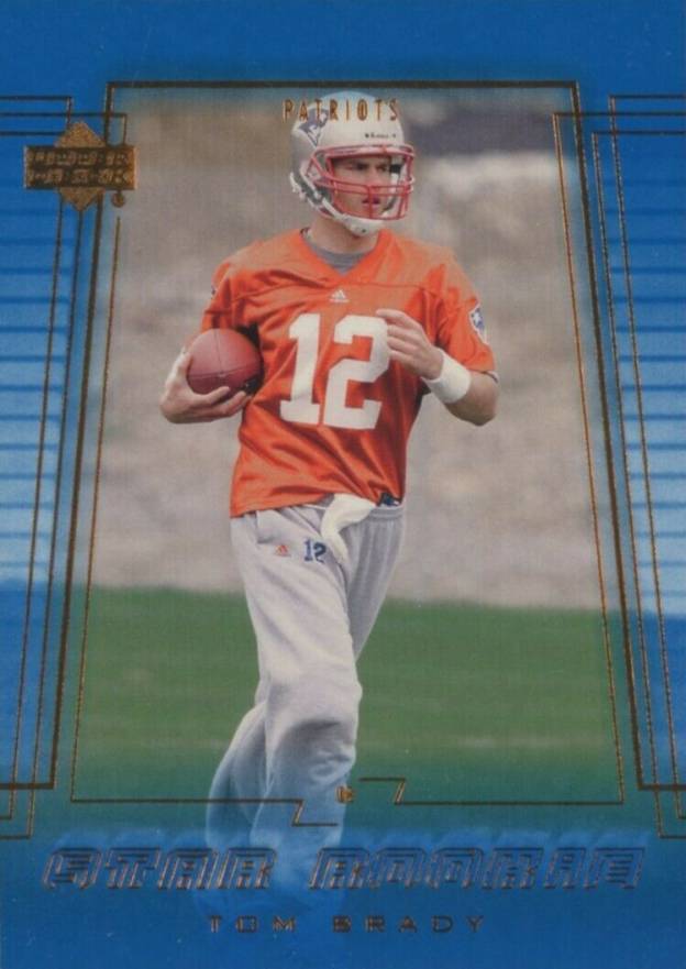 2000 Upper Deck Tom Brady #254 Football Card