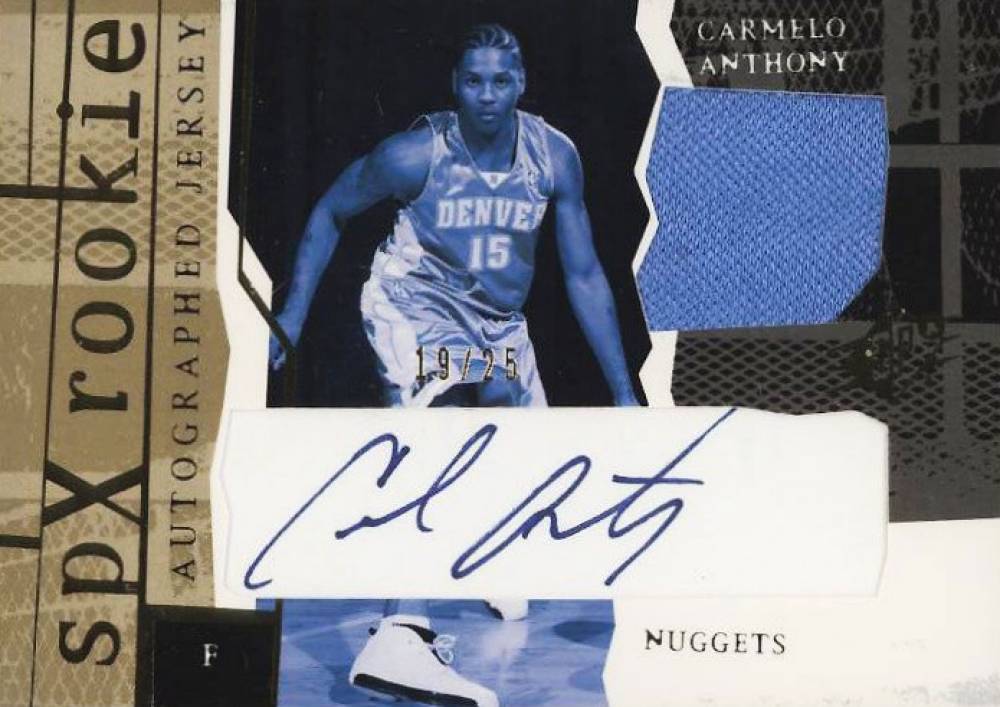 2003 SPx  Carmelo Anthony #153 Basketball Card