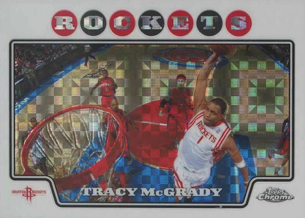2008 Topps Chrome Tracy McGrady #111 Basketball Card