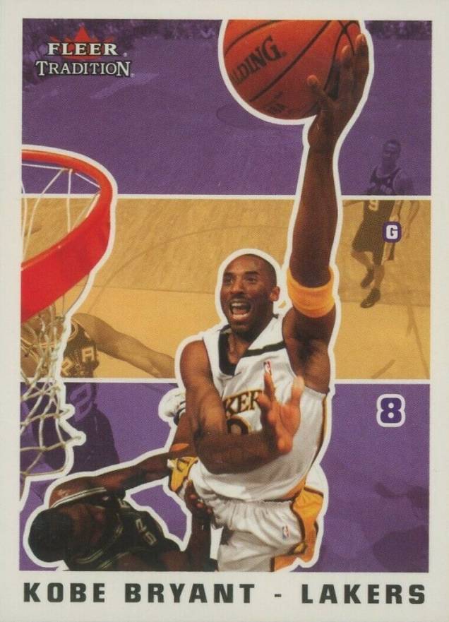 2003 Fleer Tradition Kobe Bryant #187 Basketball Card