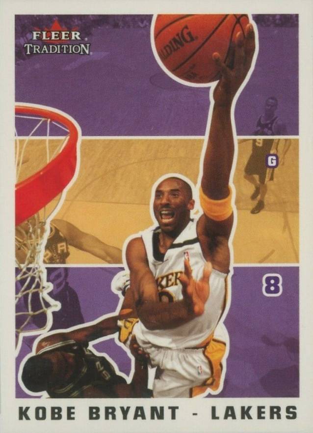 2003 Fleer Tradition Kobe Bryant #187 Basketball Card