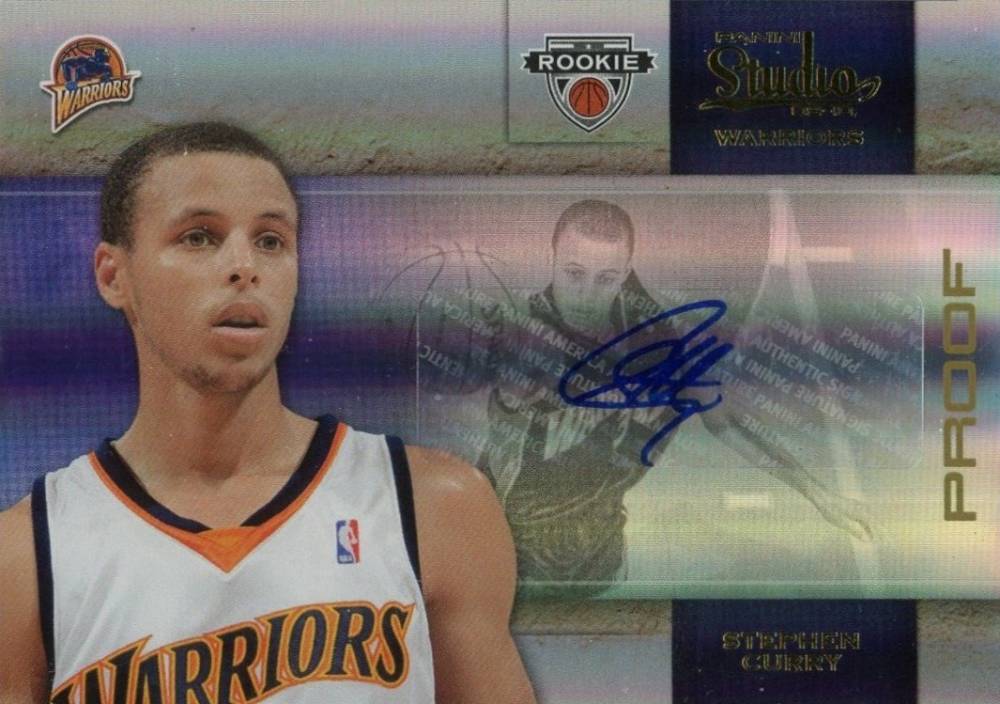 2009 Panini Studio Stephen Curry #129 Basketball Card