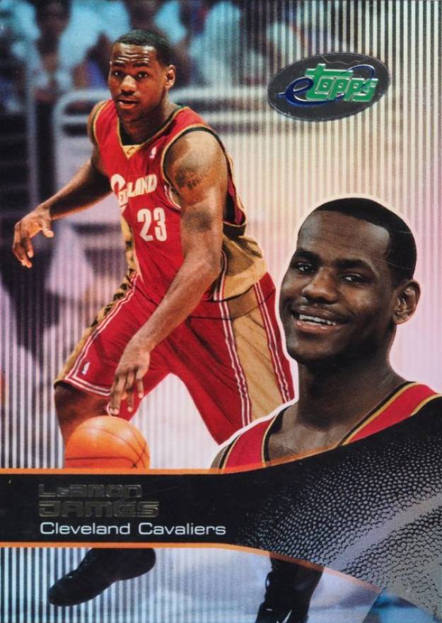 2003 Etopps LeBron James #43 Basketball Card