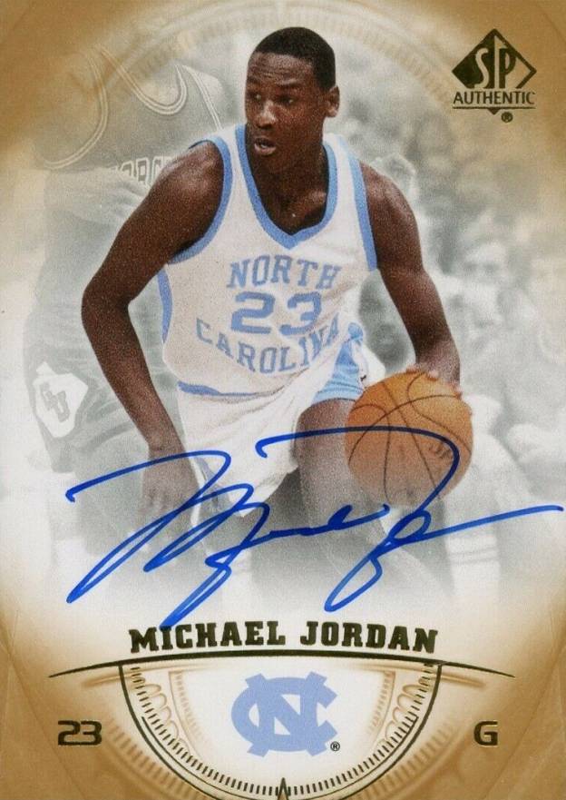 2013 SP Authentic Michael Jordan #15 Basketball Card