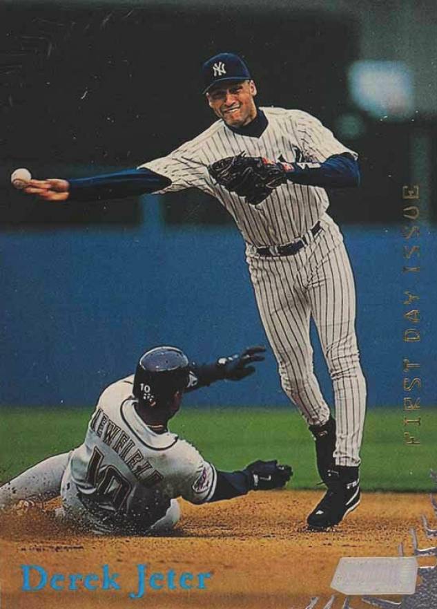 1998 Stadium Club 1st Day Issue Derek Jeter #241 Baseball Card