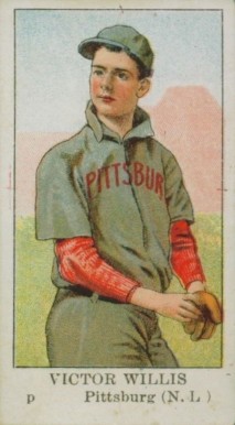 1910 American Caramel Victor Willis p. # Baseball Card