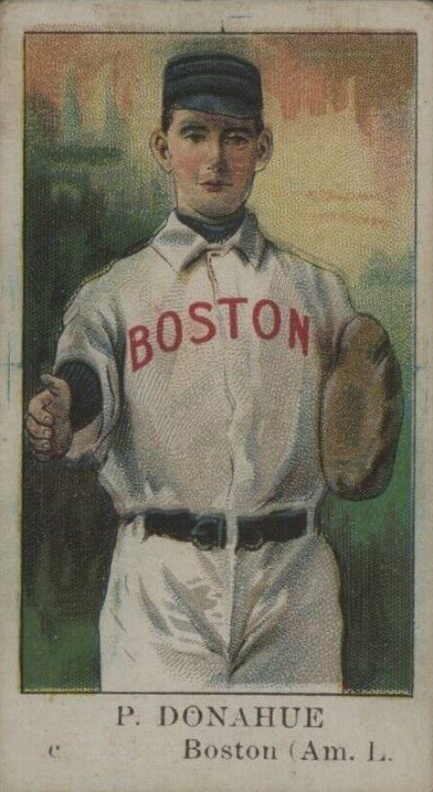 1910 American Caramel P. Donahue c. # Baseball Card