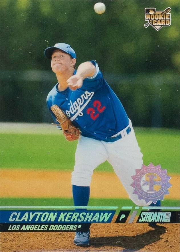 Majestic Men's Clayton Kershaw Los Angeles Dodgers Pitch Black