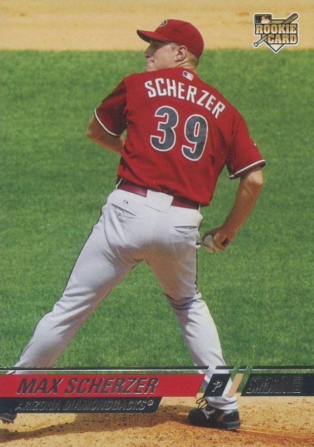 2008 Stadium Club Max Scherzer #140 Baseball Card