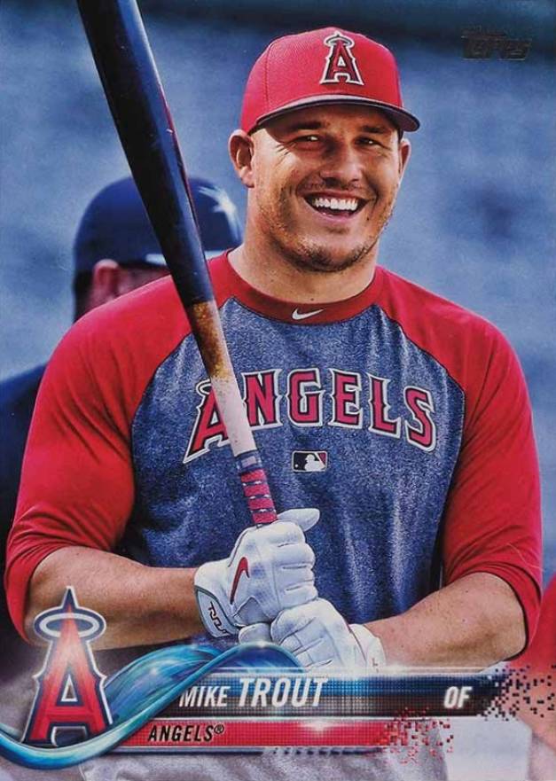 2018 Topps Mike Trout #300 Baseball Card