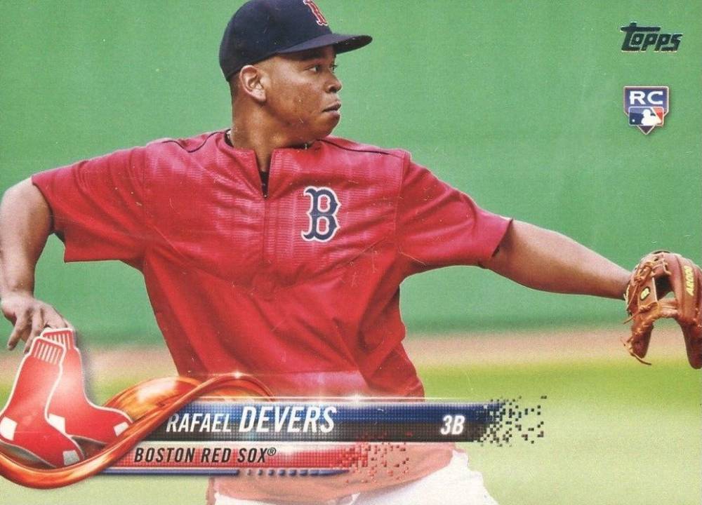 2018 Topps Rafael Devers #18 Baseball Card