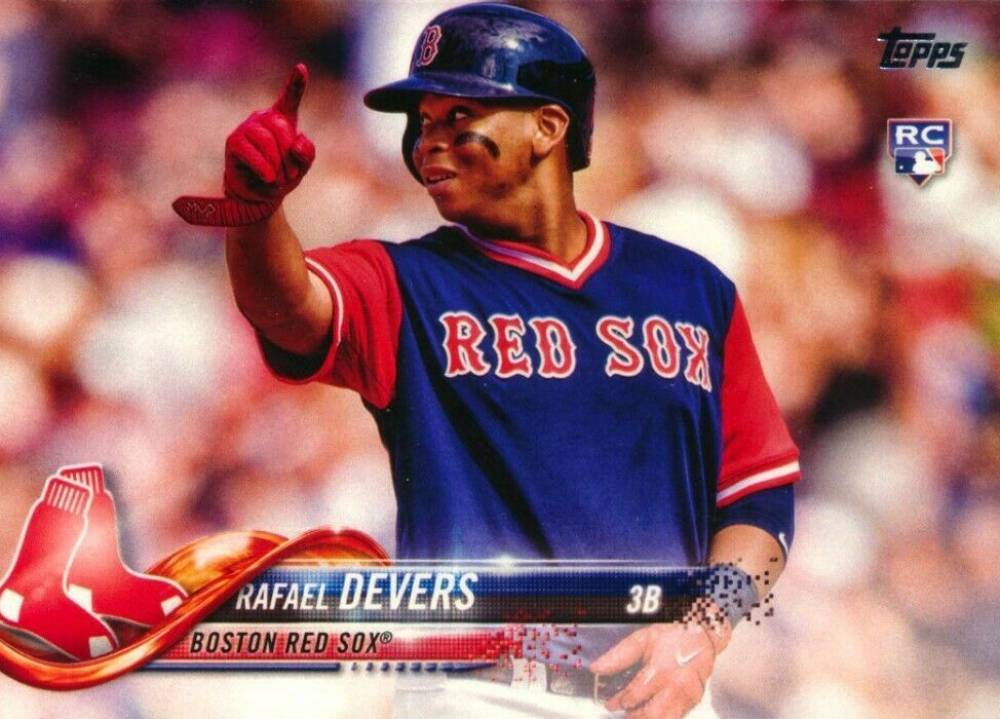 2018 Topps Rafael Devers #18 Baseball Card