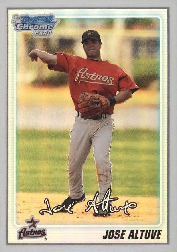 2010 Bowman Chrome Prospects Jose Altuve #BCP137 Baseball Card
