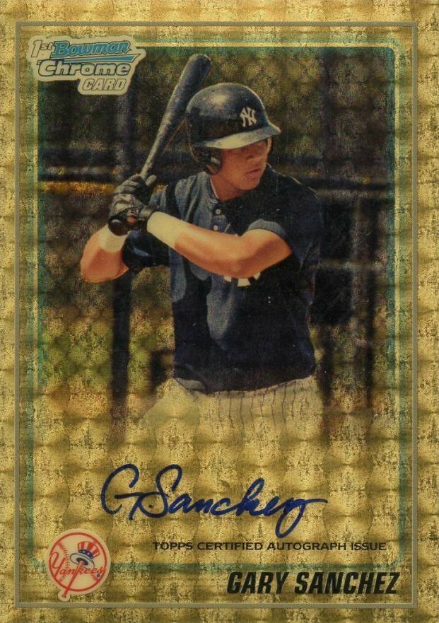 2010 Bowman Chrome Prospects Gary Sanchez #BCP207 Baseball Card