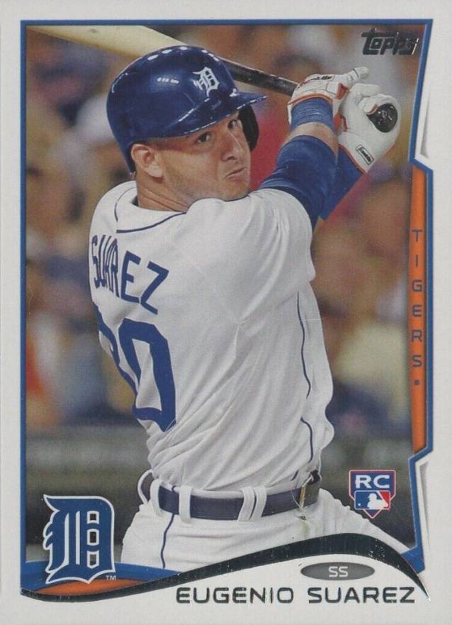 2014 Topps Update Eugenio Suarez #US96 Baseball Card