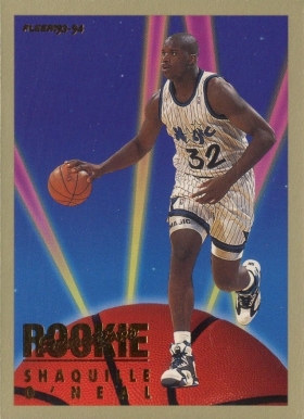 1993 Fleer Rookie Sensations Shaquille O'Neal #18 Basketball Card