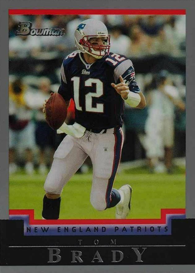 2004 Bowman Tom Brady #106 Football Card
