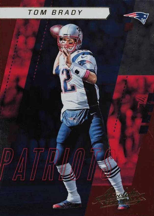 2017 Panini Absolute Tom Brady #66 Football Card