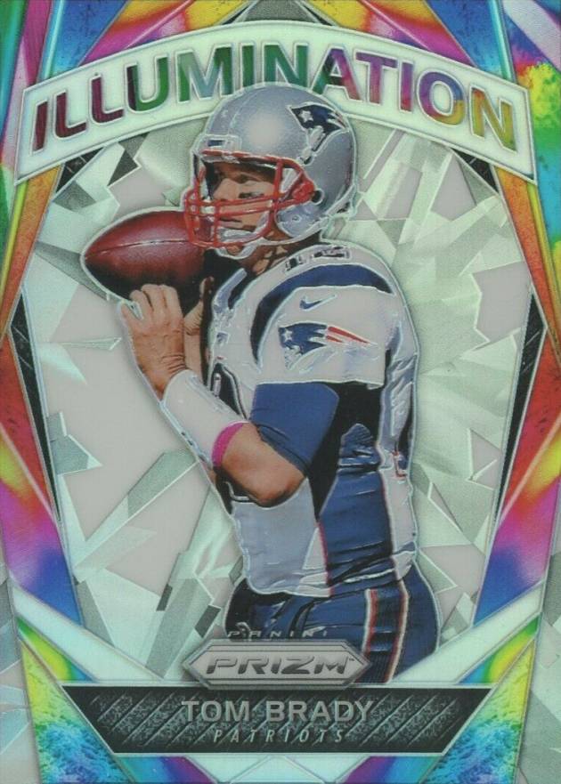 2017 Panini Prizm Illumination Tom Brady #10 Football Card