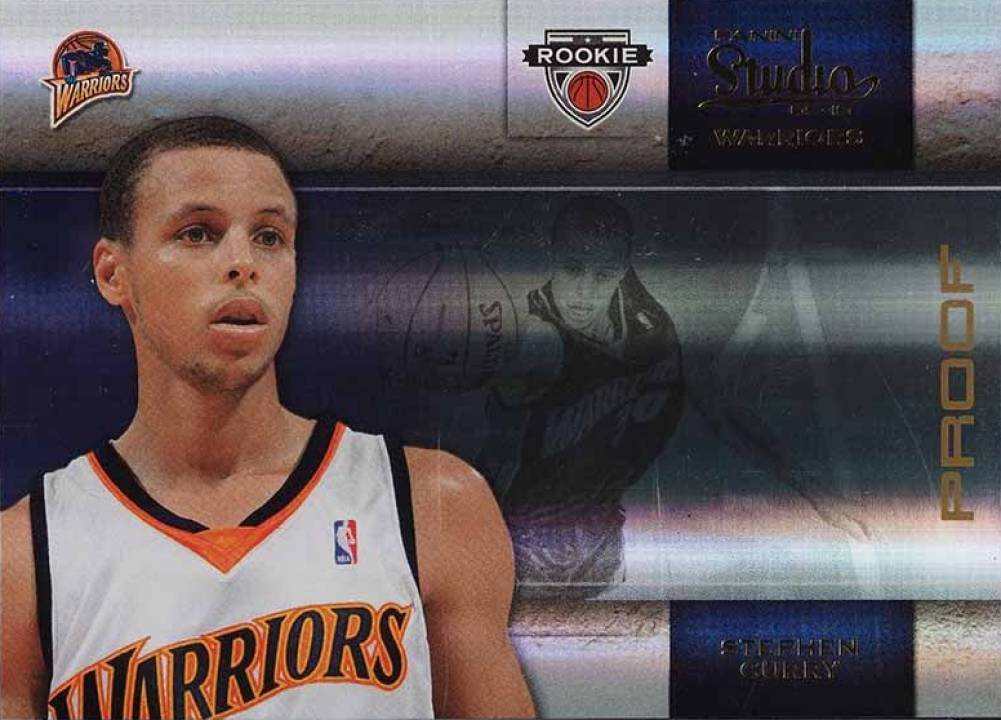 2009 Panini Studio Stephen Curry #129 Basketball Card