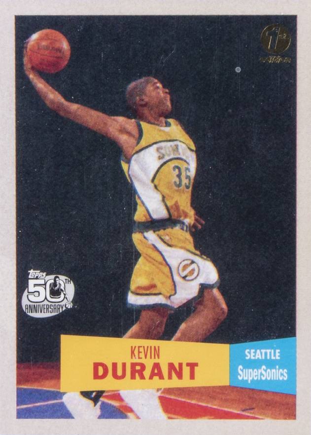 2007 Topps Kevin Durant #112 Basketball Card