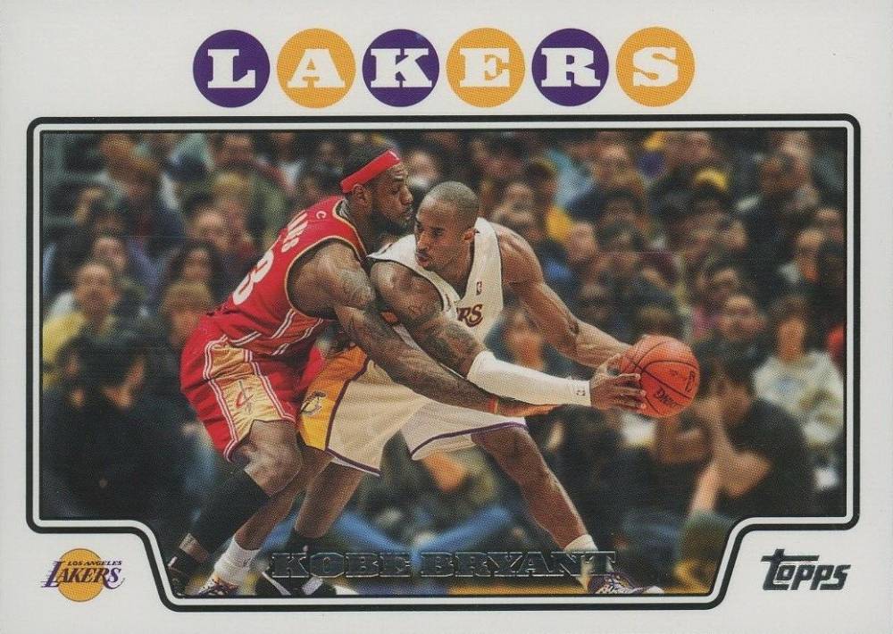 2008 Topps Kobe Bryant #24 Basketball Card