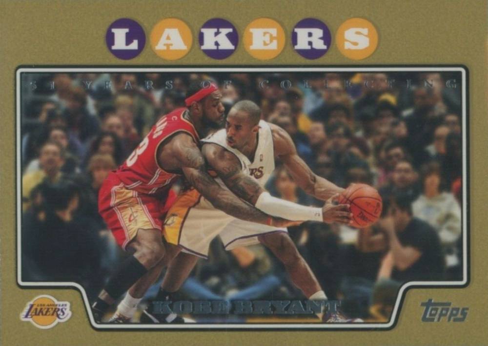2008 Topps Kobe Bryant #24 Basketball Card