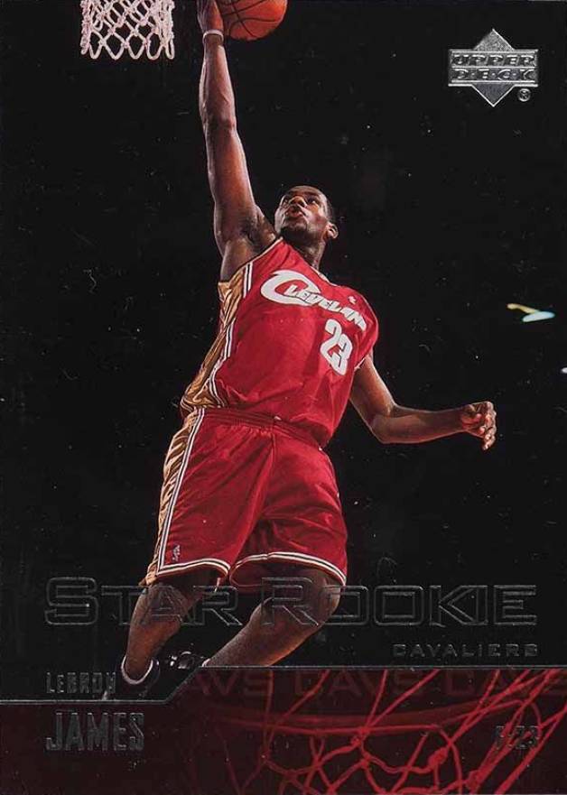 2003 Upper Deck LeBron James #301 Basketball Card