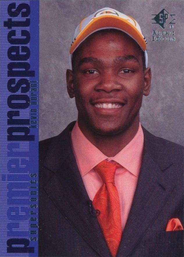 2007 SP Rookie Edition Kevin Durant #106 Basketball Card