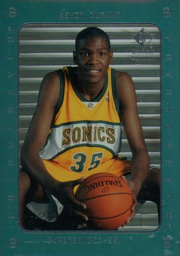 2007 SP Rookie Edition Kevin Durant #121 Basketball Card