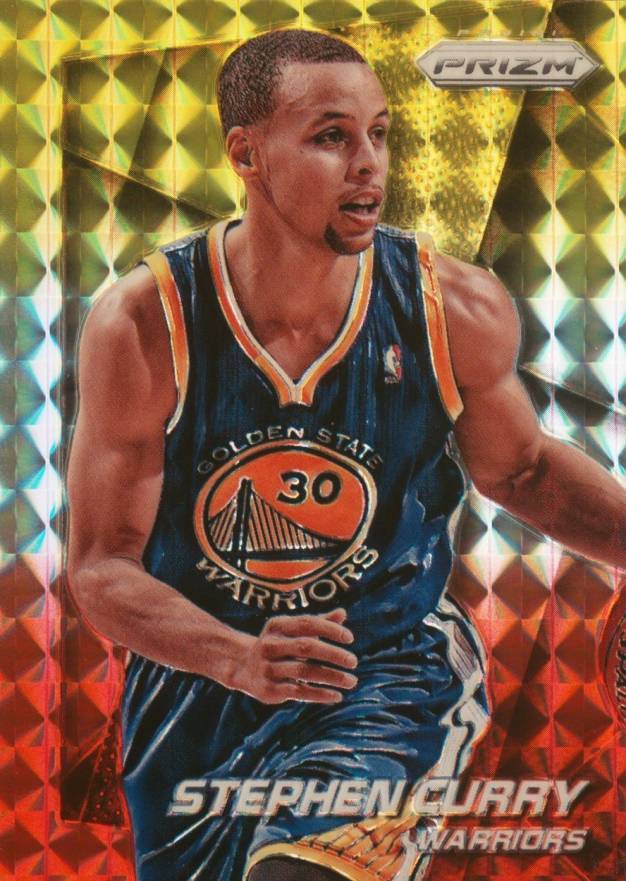 2014 Panini Prizm Stephen Curry #92 Basketball Card