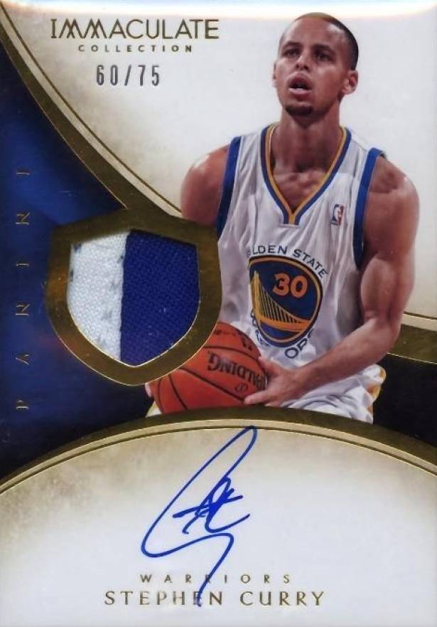 2013 Immaculate Collection Stephen Curry #154 Basketball Card