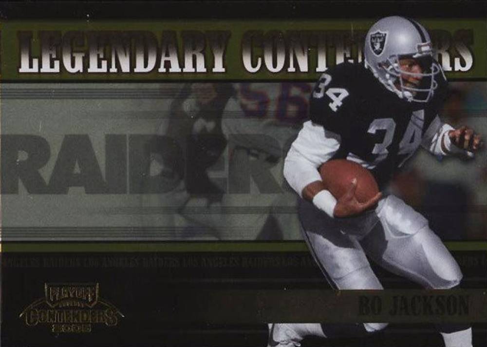 2005 Playoff Contenders Legendary Contenders Bo Jackson #LC-1 Football Card