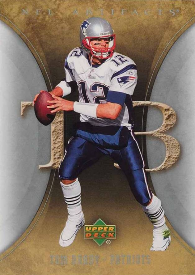 2007 Upper Deck Artifacts Tom Brady #60 Football Card