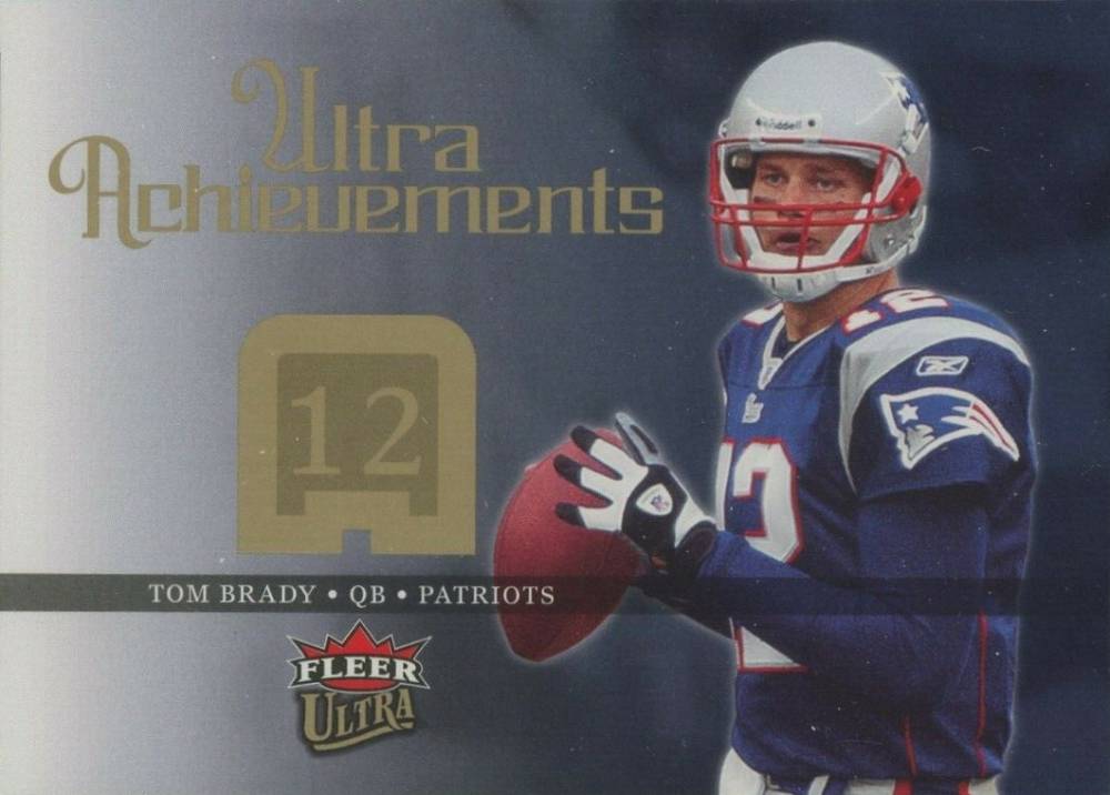 2006 Ultra Achievements Tom Brady #UA-TB Football Card
