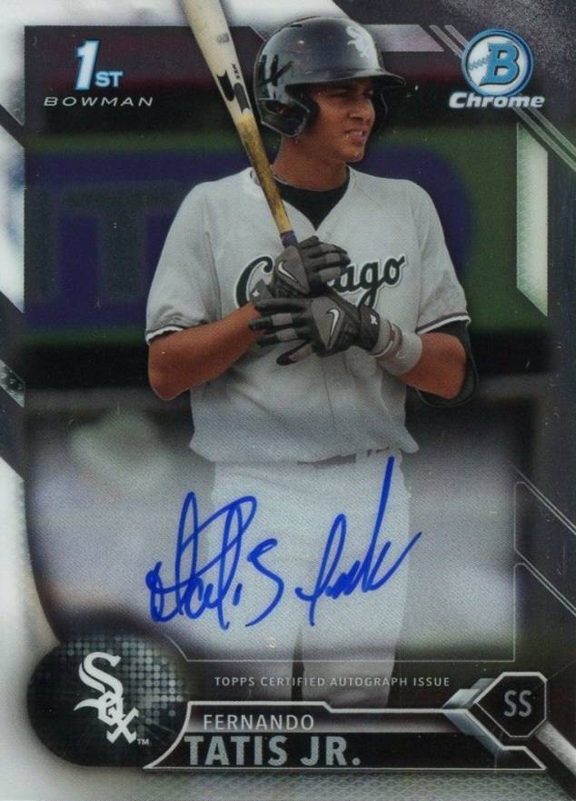 2016 Bowman Prospect Autographs Fernando Tatis Jr. #FT  Baseball Card