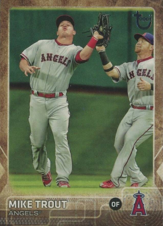 2015 Topps Update Mike Trout #US300 Baseball Card