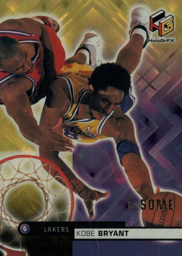 1999 Upper Deck HoloGrFX Kobe Bryant #28 Basketball Card
