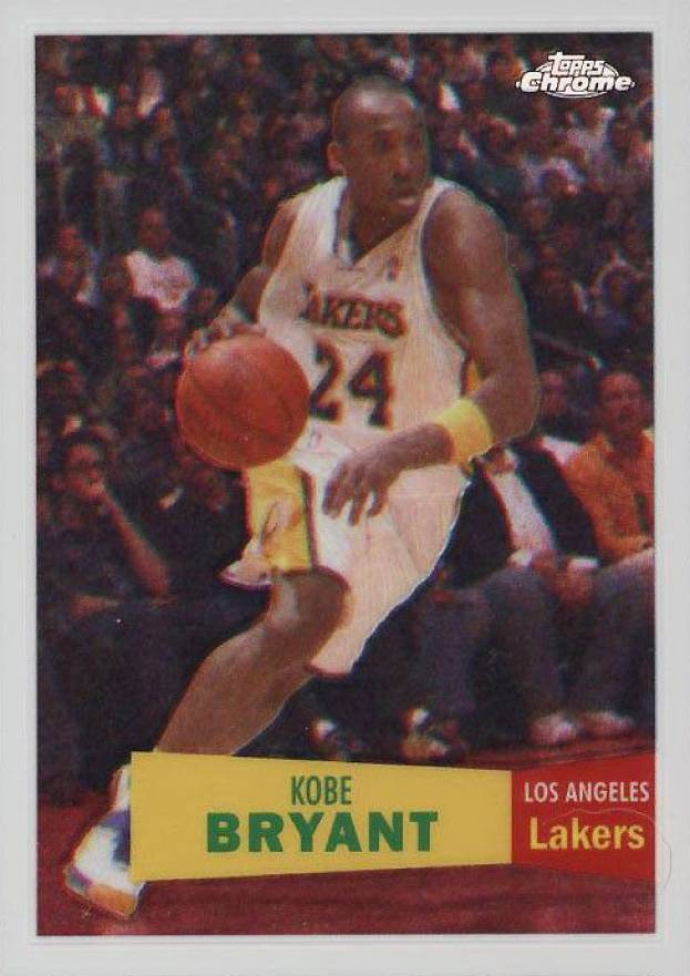2007 Topps Chrome Kobe Bryant #24 Basketball Card
