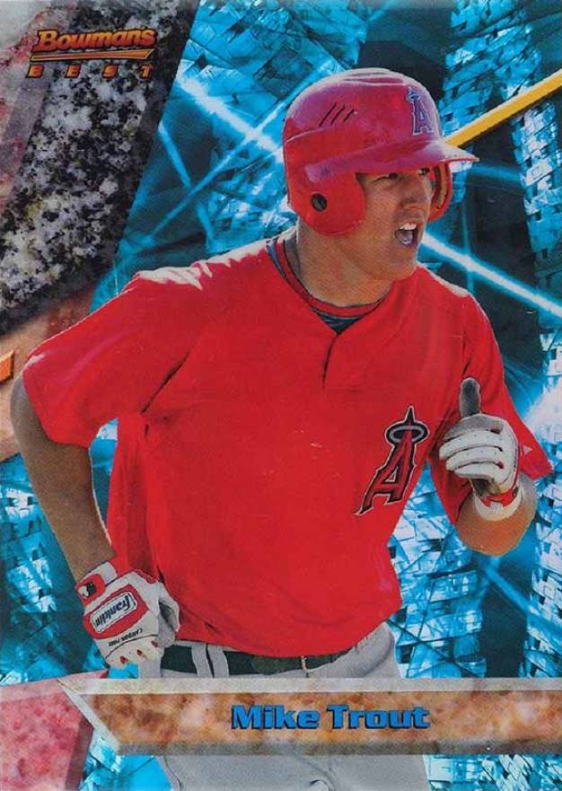 2011 Bowman's Best Prospects Mike Trout #BBP9 Baseball Card