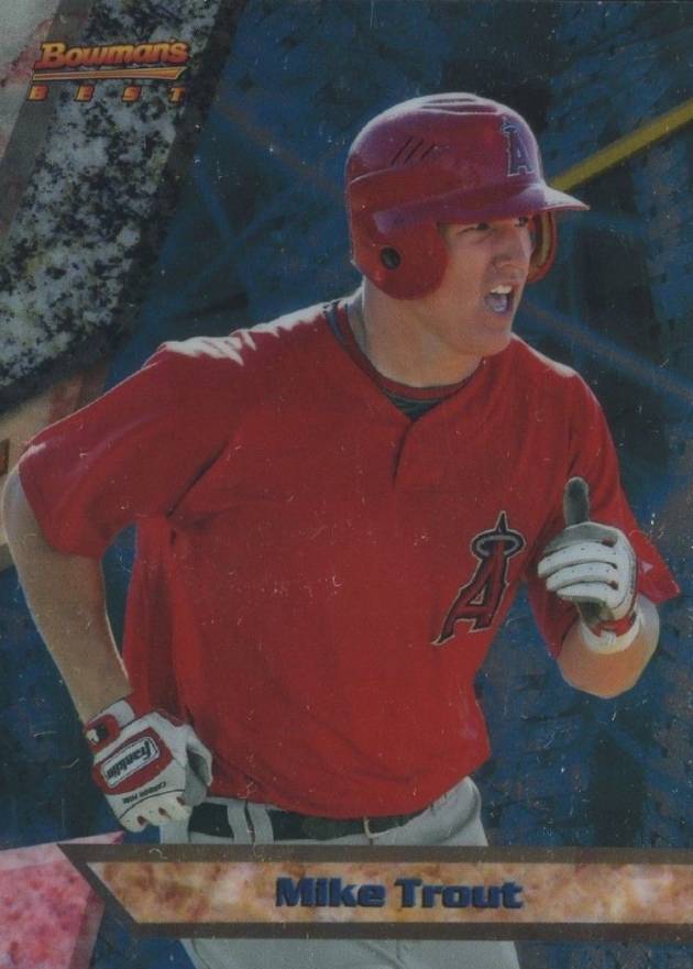 2011 Bowman's Best Prospects Mike Trout #BBP9 Baseball Card