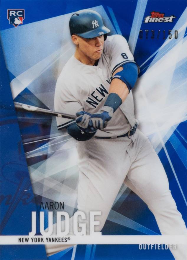 2017 Finest  Aaron Judge #2 Baseball Card