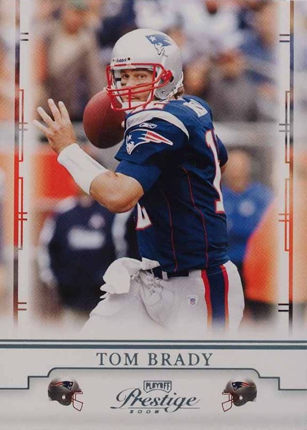 2008 Playoff Prestige Tom Brady #56 Football Card