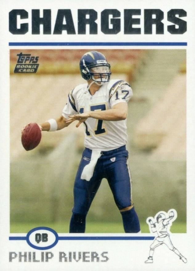2004 Topps Philip Rivers #375 Football Card