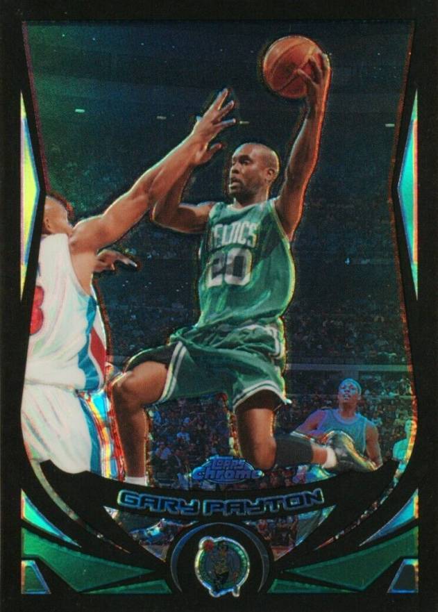 2004 Topps Chrome Gary Payton #122 Basketball Card