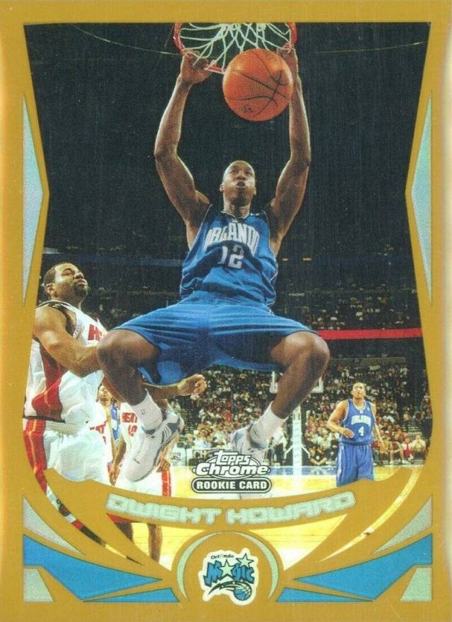 2004 Topps Chrome Dwight Howard #166 Basketball Card