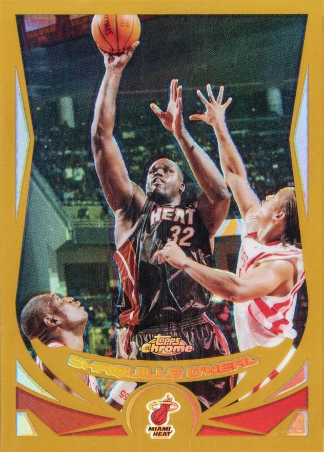 2004 Topps Chrome Shaquille O'Neal #158 Basketball Card