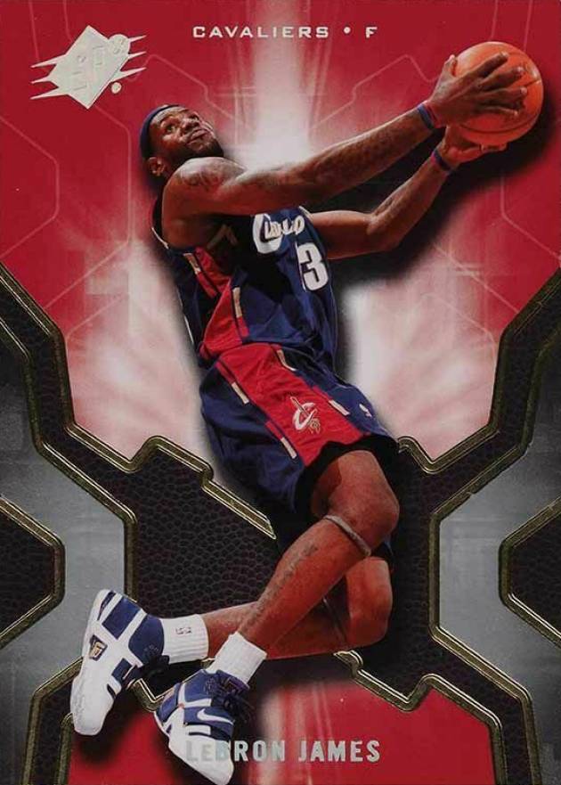 2007 SPx LeBron James #7 Basketball Card